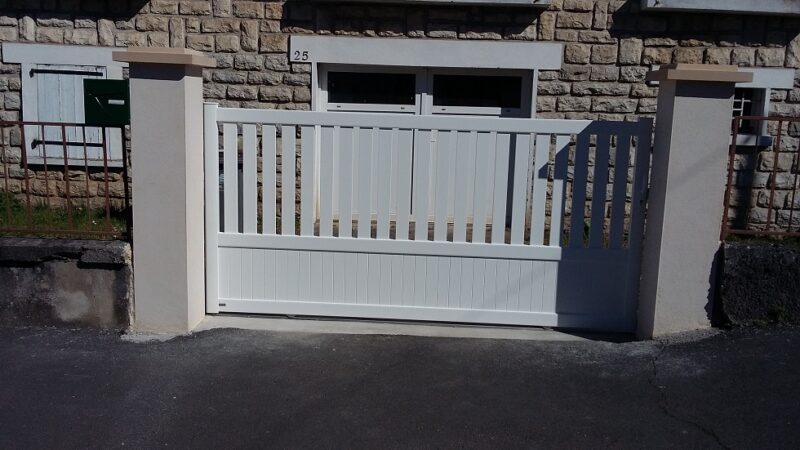 Remplacement portail Aluminium